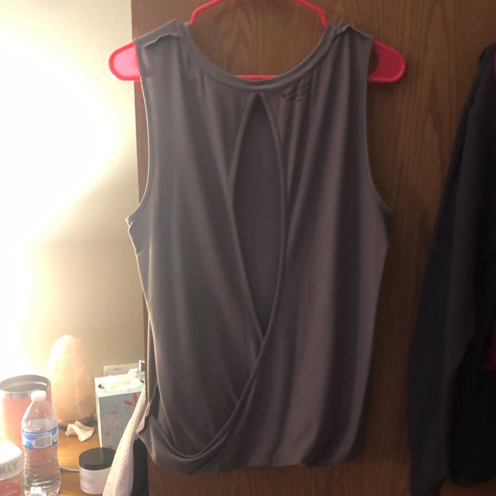 Athleta essence open back tank